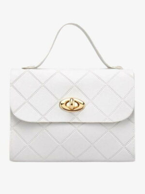 Bandolera de mano con relieve para mujer