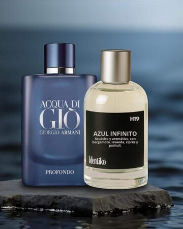 Azul Infinito – (Inspirado en Aqua Di Gio Profondo by Armani) H19