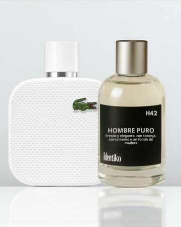 Hombre Puro - (Inspirado en Eu de Lacoste Blanc by Lacoste) H42